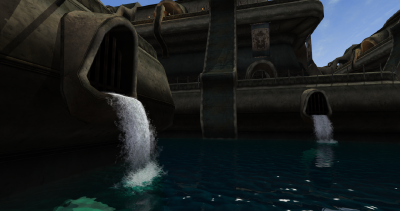 OpenMW Fancy Waterfall